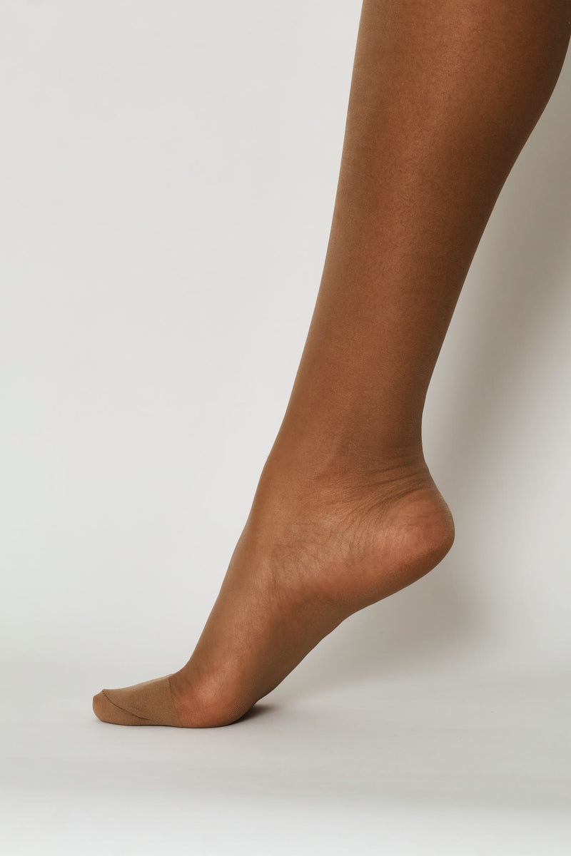 2 Pack Extra Sheer High Shine Tights - Mexican Silver