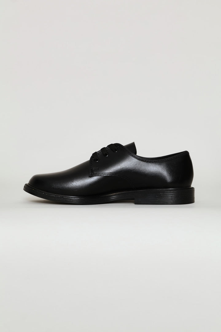 Boys B First School Shoes - Black