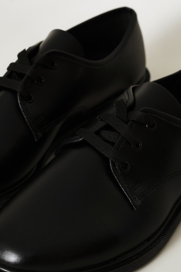 Boys B First School Shoes - Black