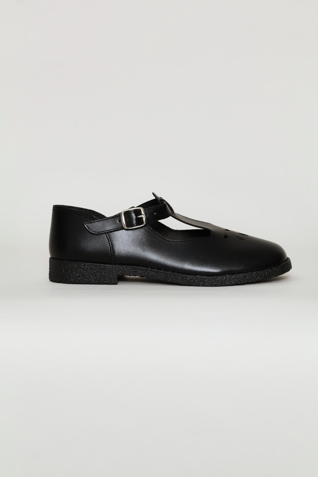 Girls B First School Shoes - Black