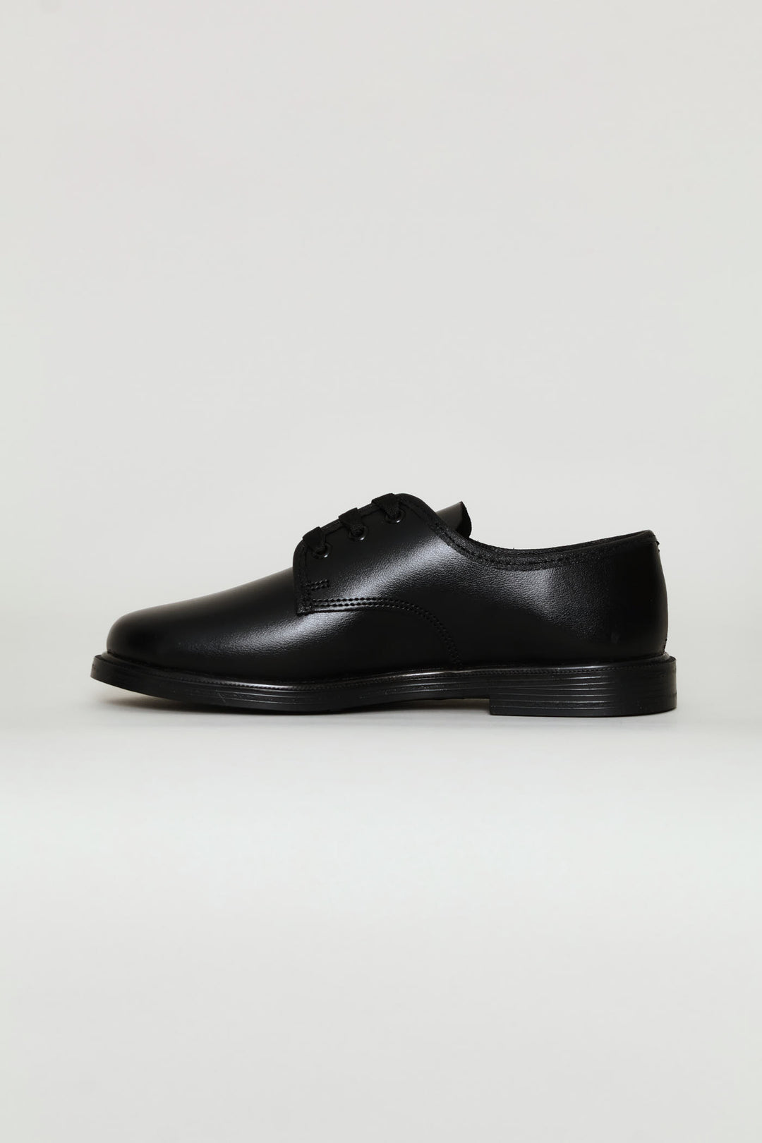 Pre-Boys B First School Shoes - Black