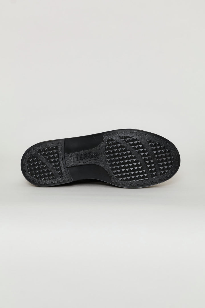 Pre-Boys B First School Shoes - Black