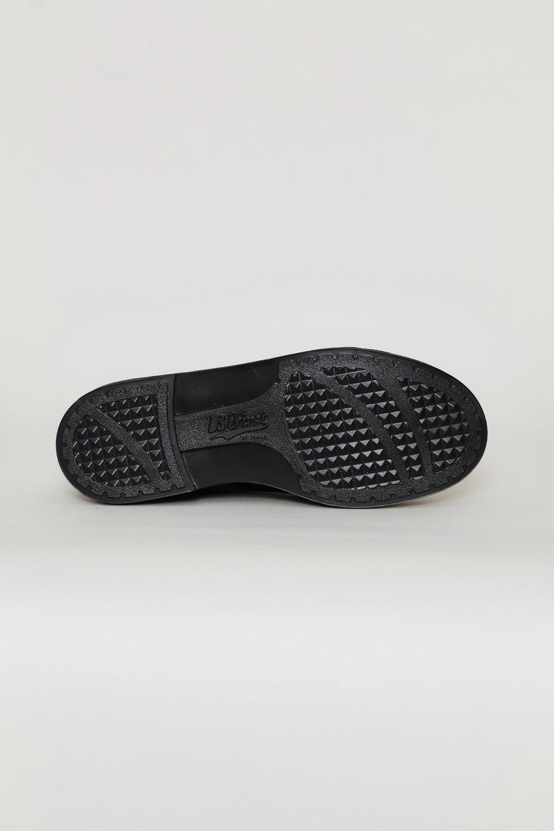 Pre-Boys B First School Shoes - Black