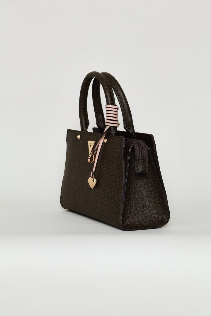 Katy Satchel Bag - Natural