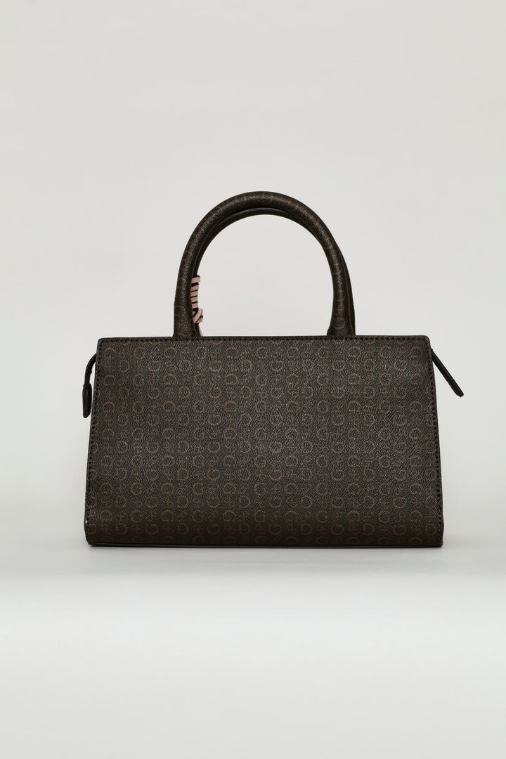 Katy Satchel Bag - Natural