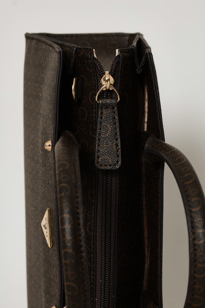 Katy Satchel Bag - Natural