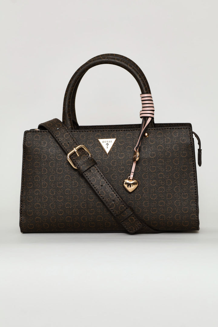 Katy Satchel Bag - Natural