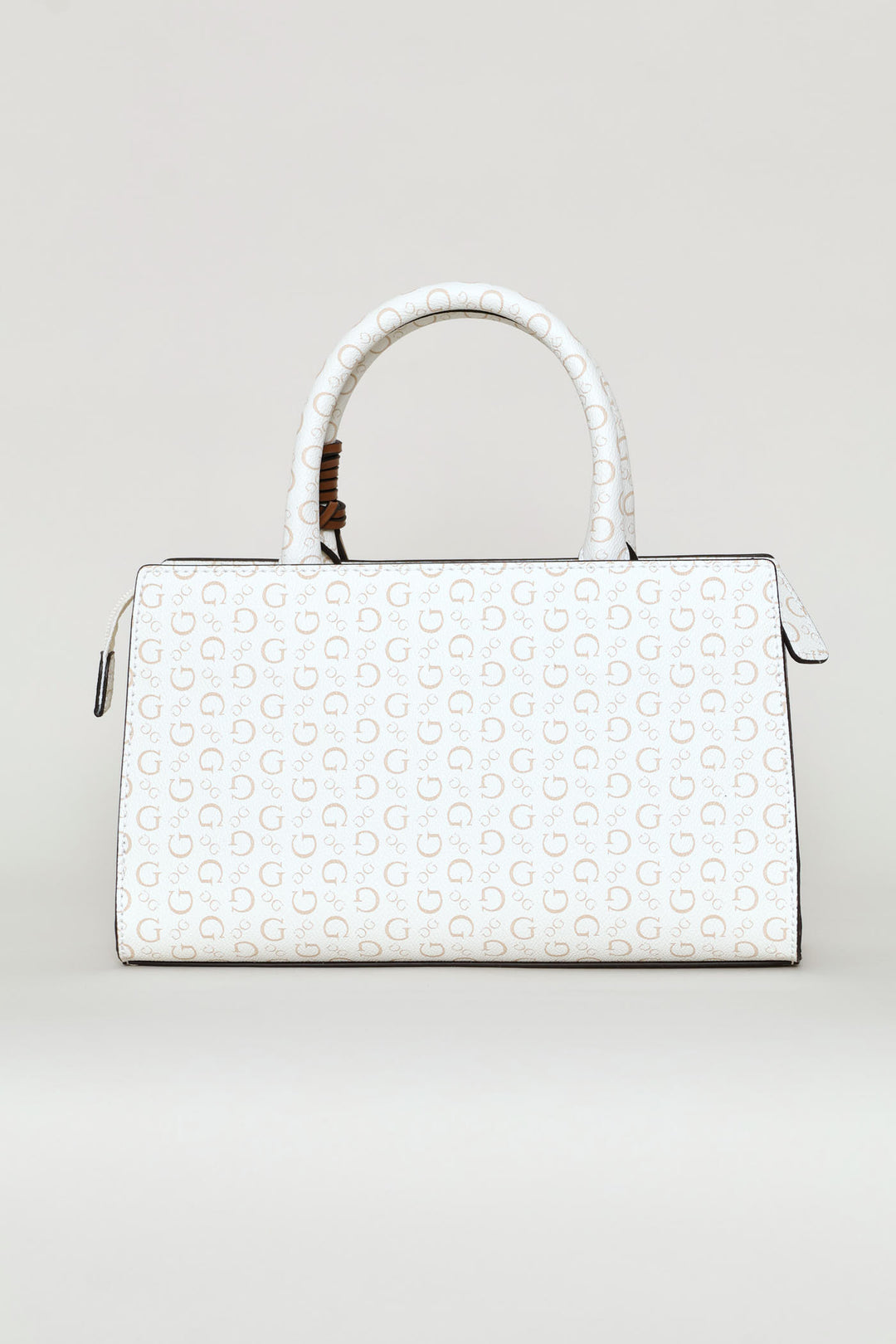 Katy Satchel Bag - White