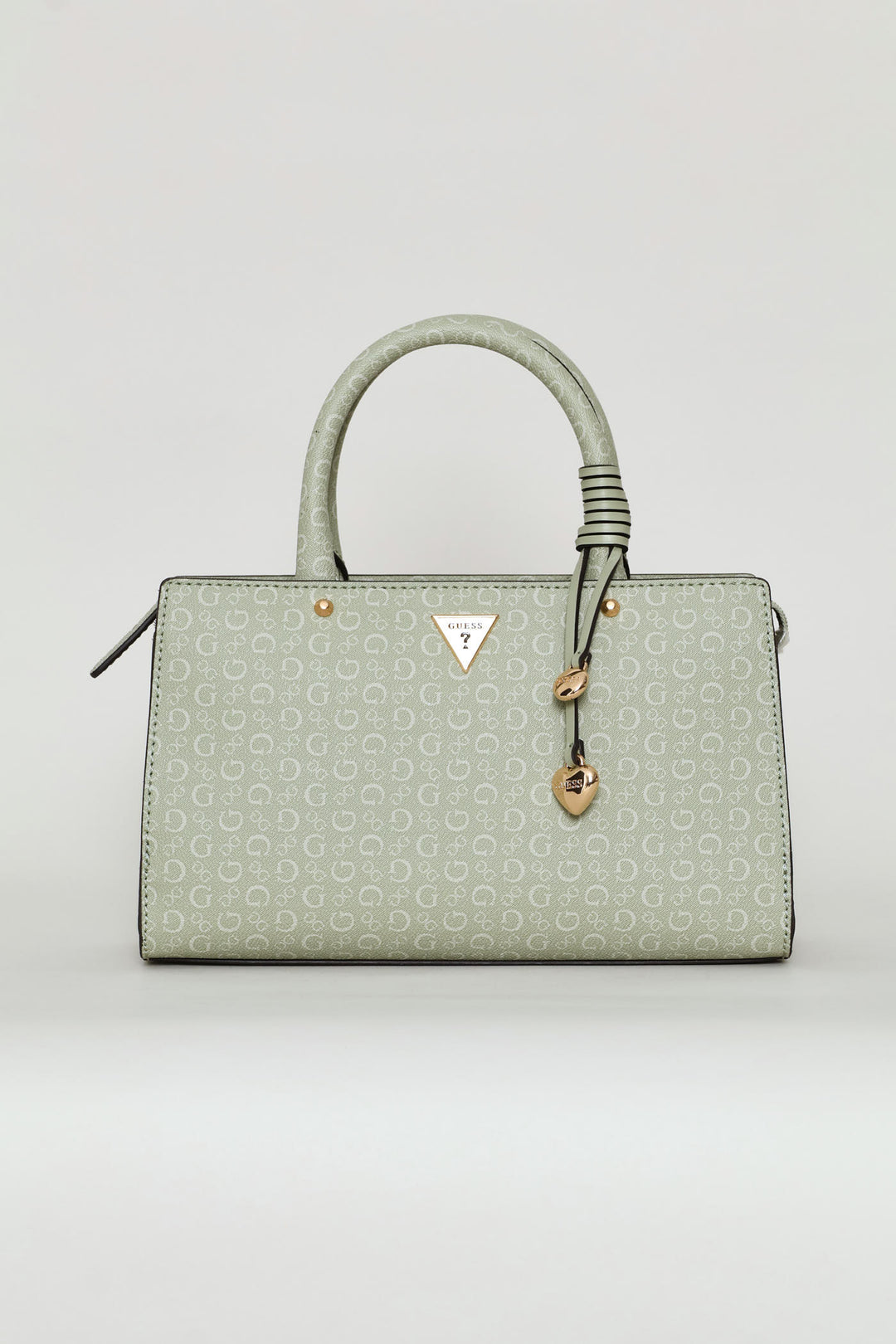 Katy Satchel Bag - Moss Green