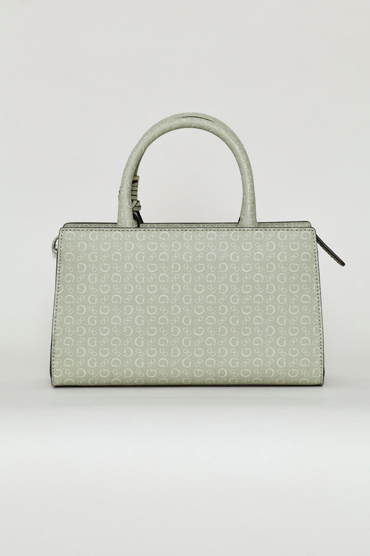 Katy Satchel Bag - Moss Green