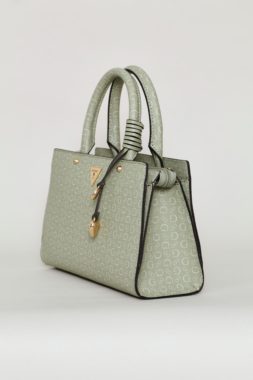 Katy Satchel Bag - Moss Green