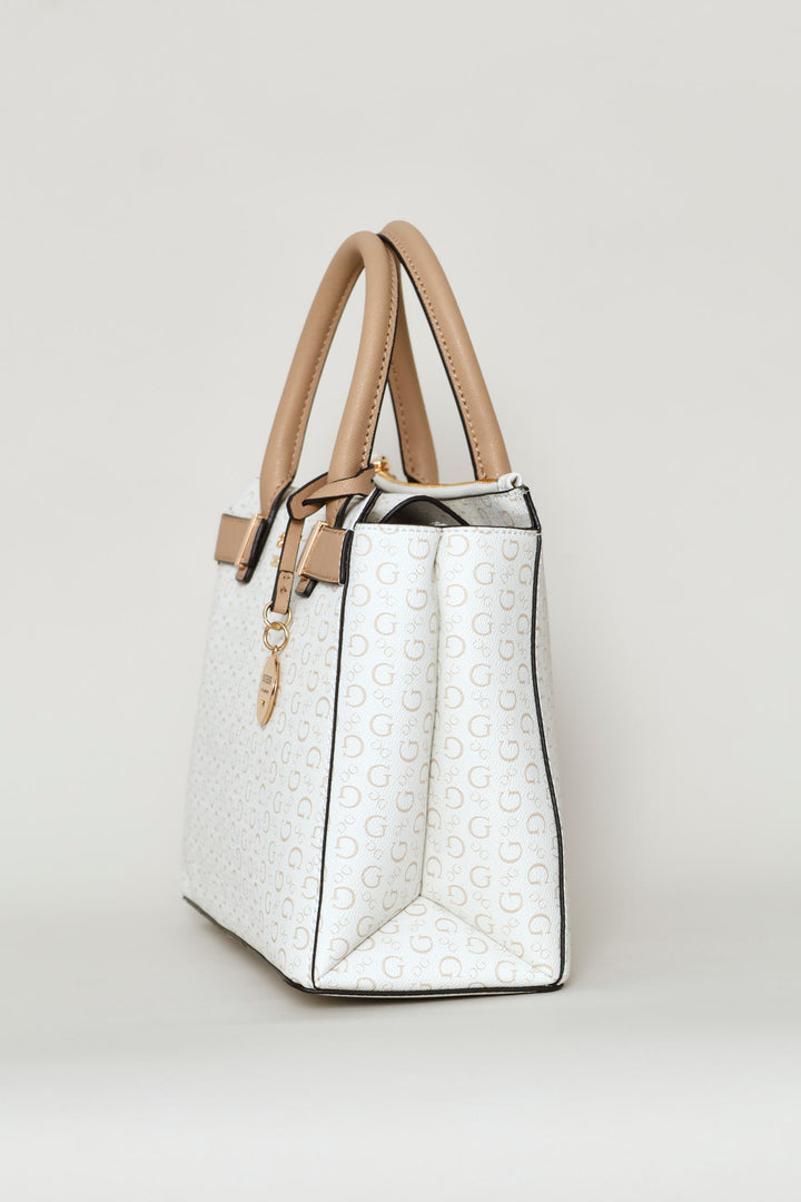 Reena Satchel Bag - White