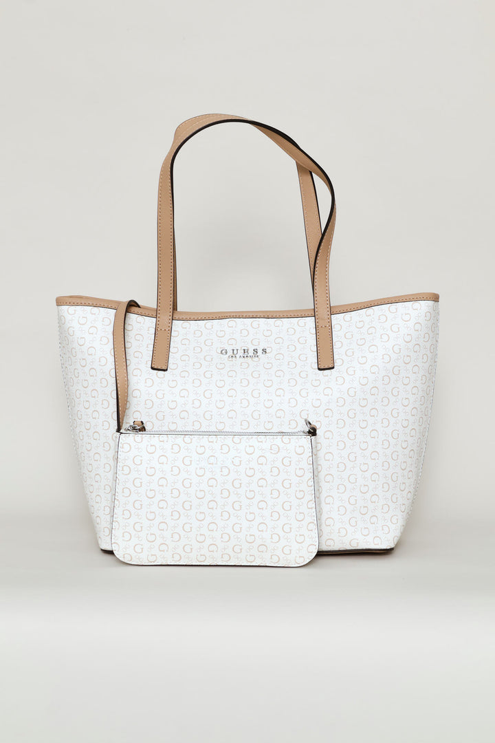 Keira Tote Bag - White