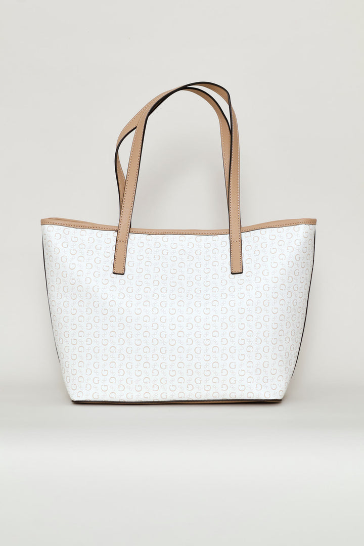 Keira Tote Bag - White
