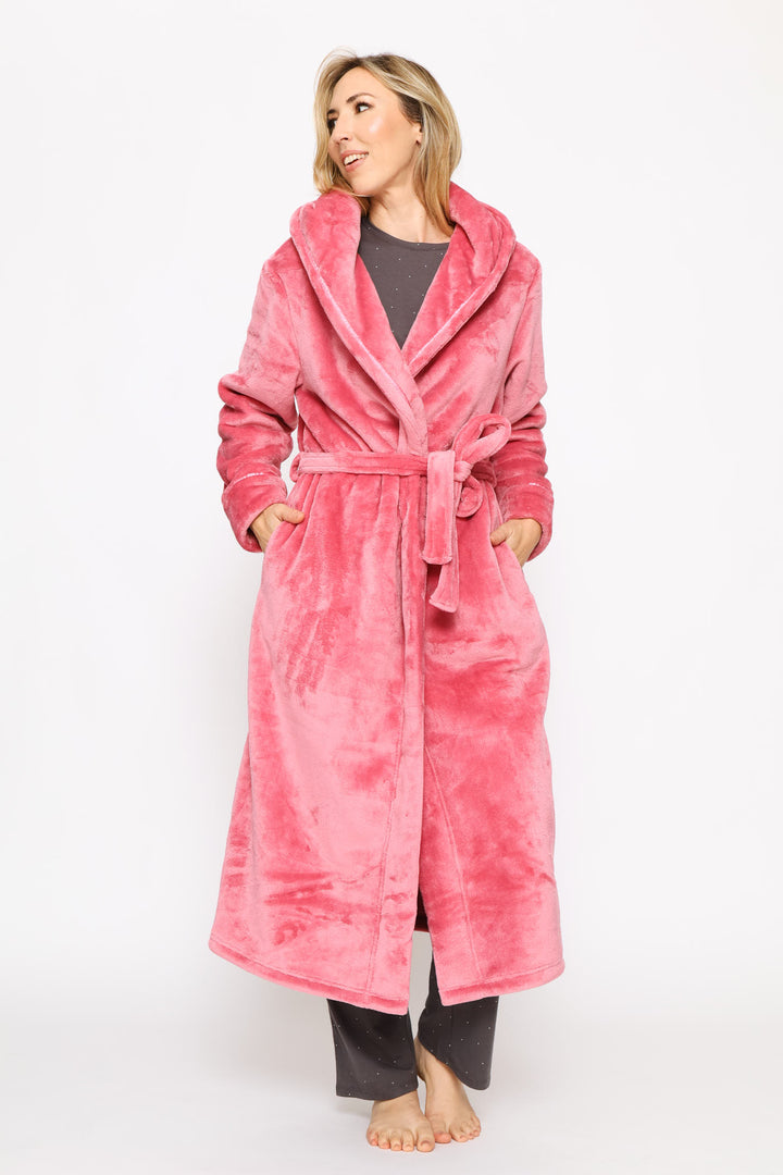 Wrap Gown - Dusty Pink