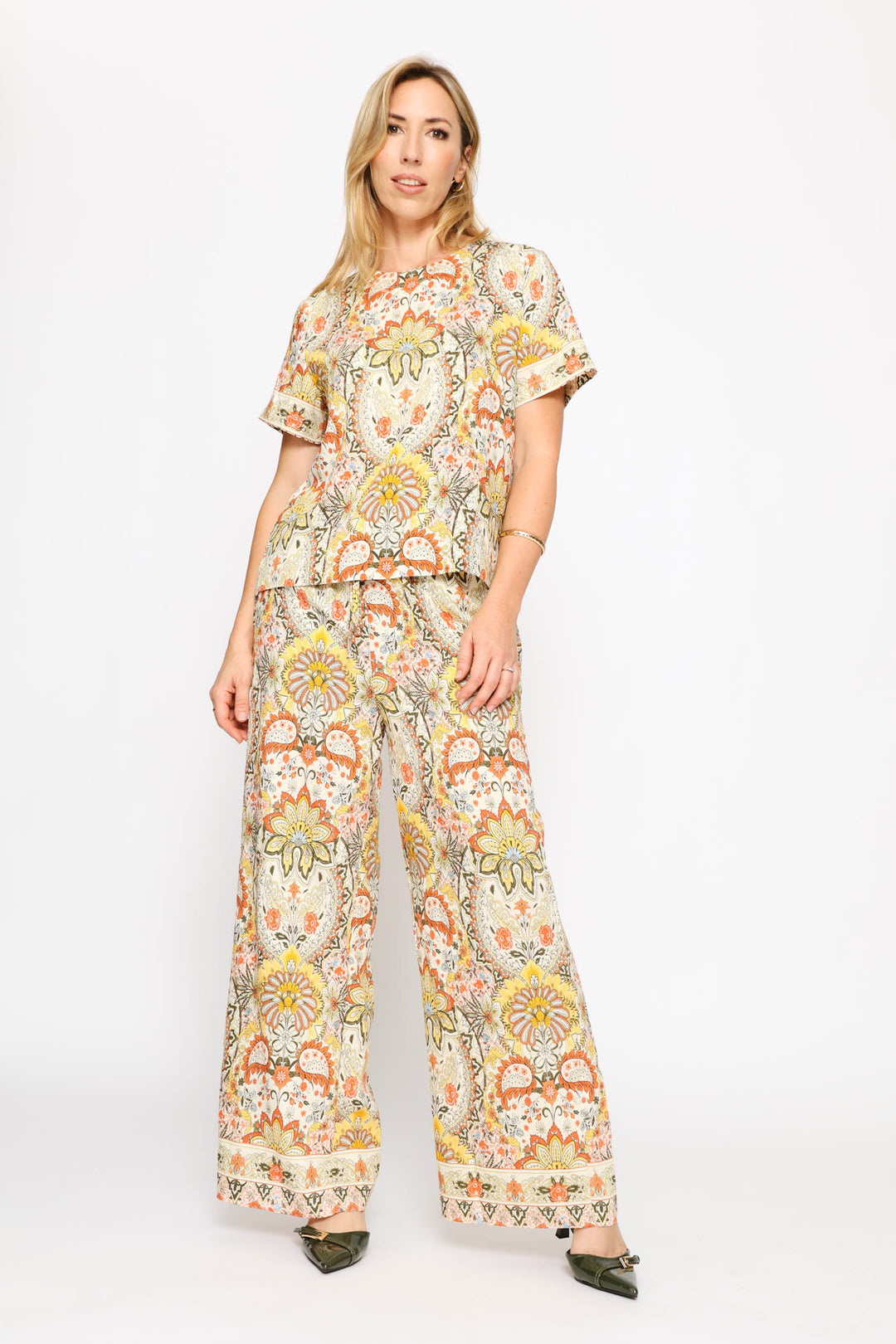 Paisley Shell T-Shirt - Multi