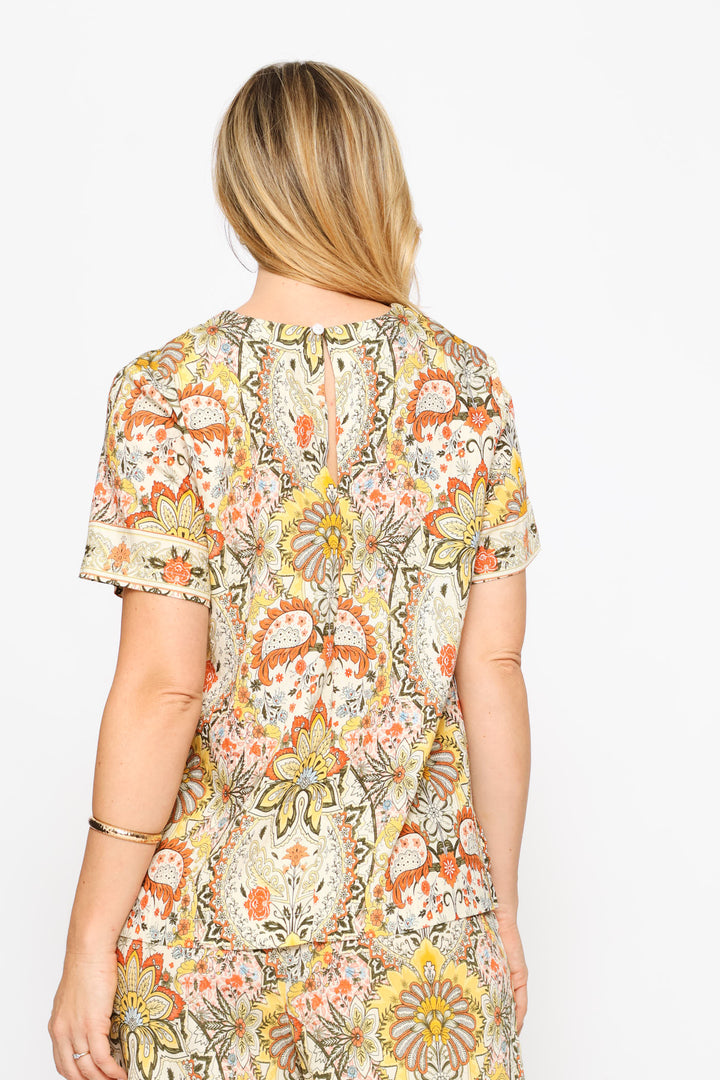 Paisley Shell T-Shirt - Multi