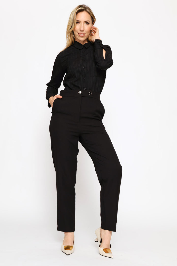 Textured Shirt - Black