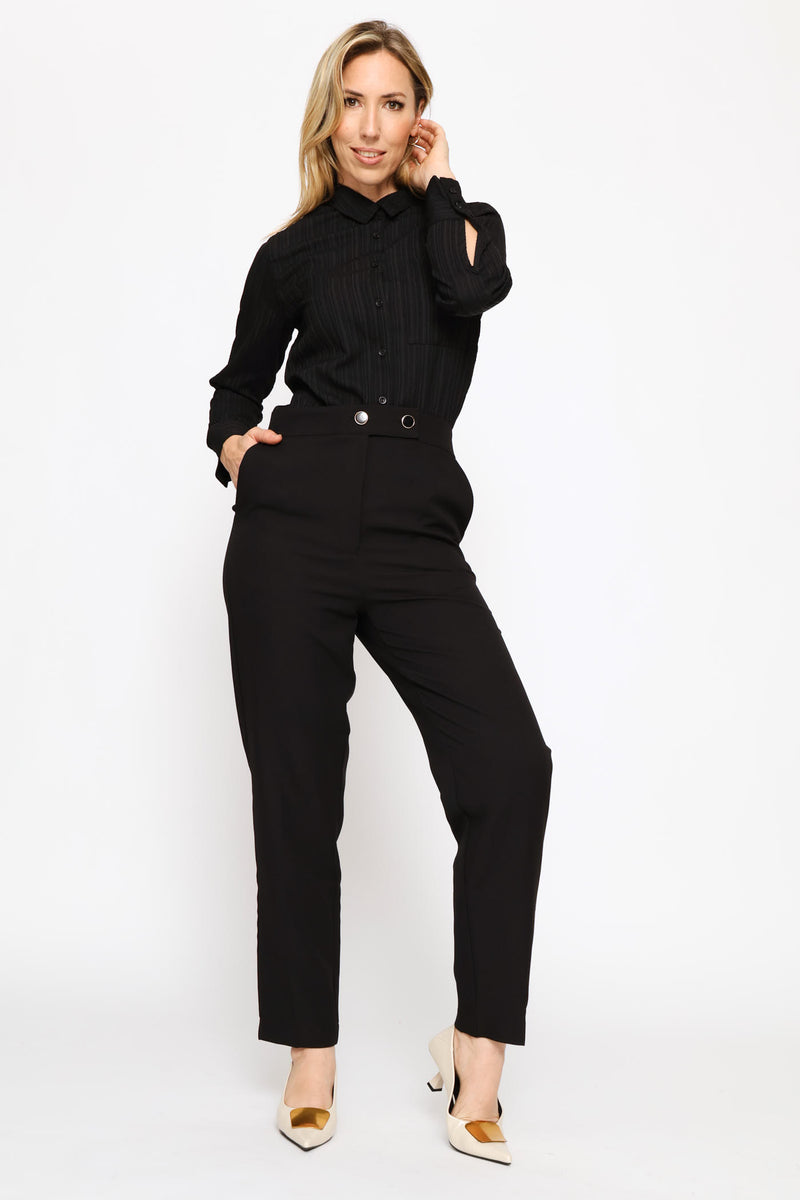 Textured Shirt - Black