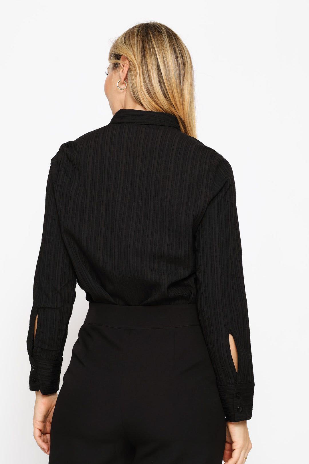 Textured Shirt - Black