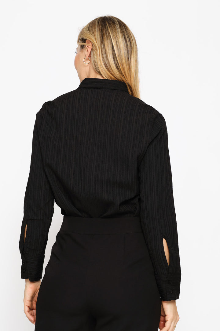 Textured Shirt - Black