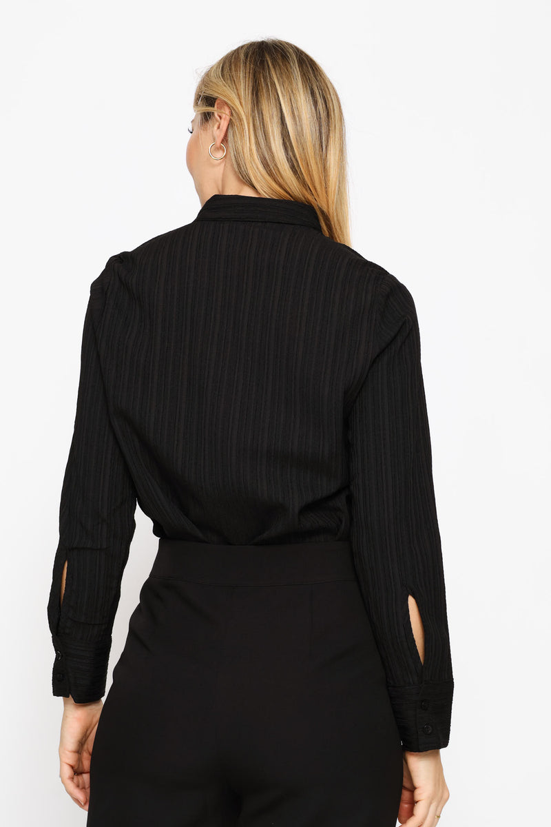 Textured Shirt - Black