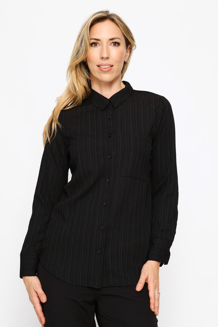 Textured Shirt - Black