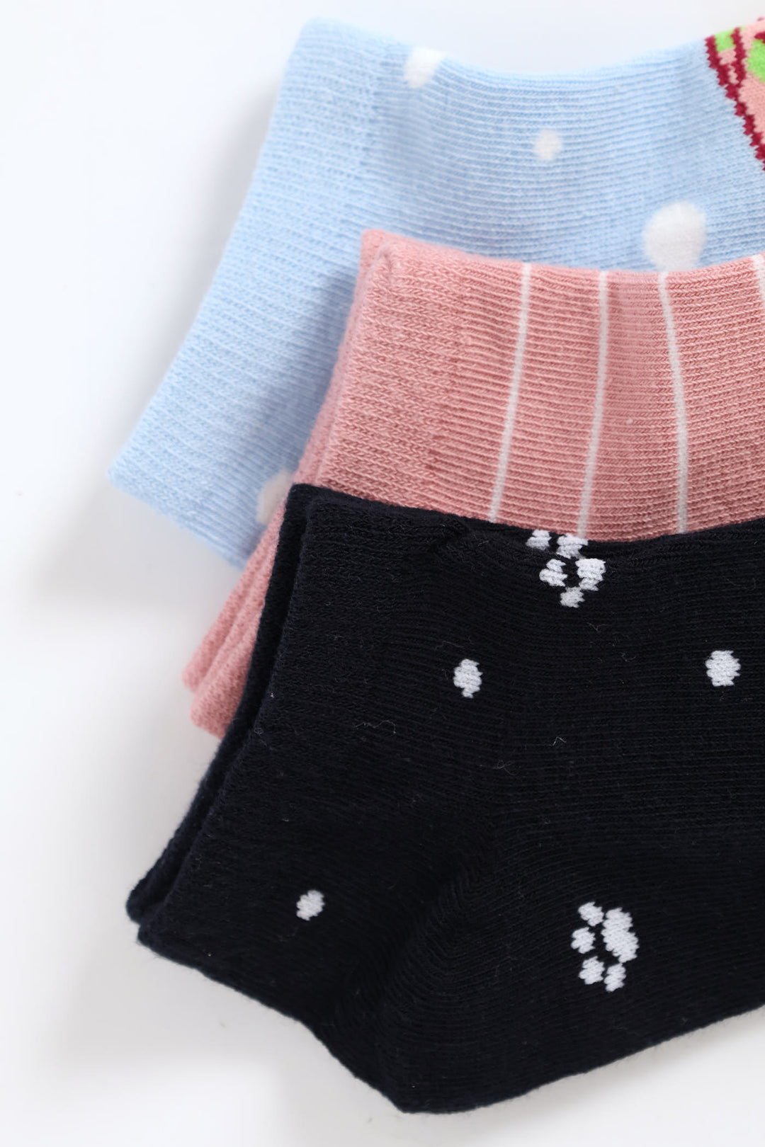 3 Pack Doggy Spa Day Low Cut Socks - Multi