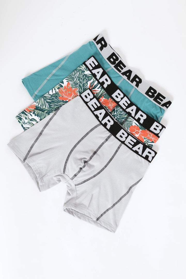 3 Pack Spring Floral Bodyshorts - Multi