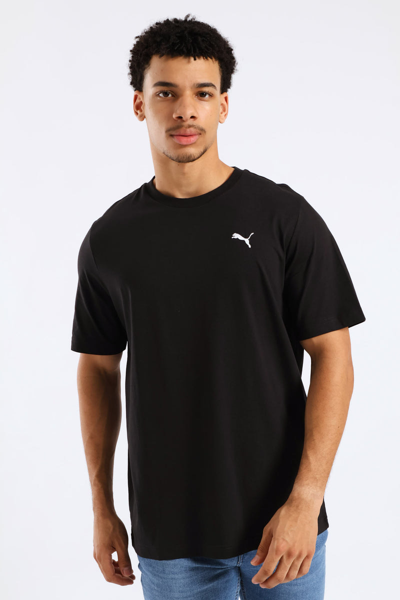 Essential Small Logo Tee - Black