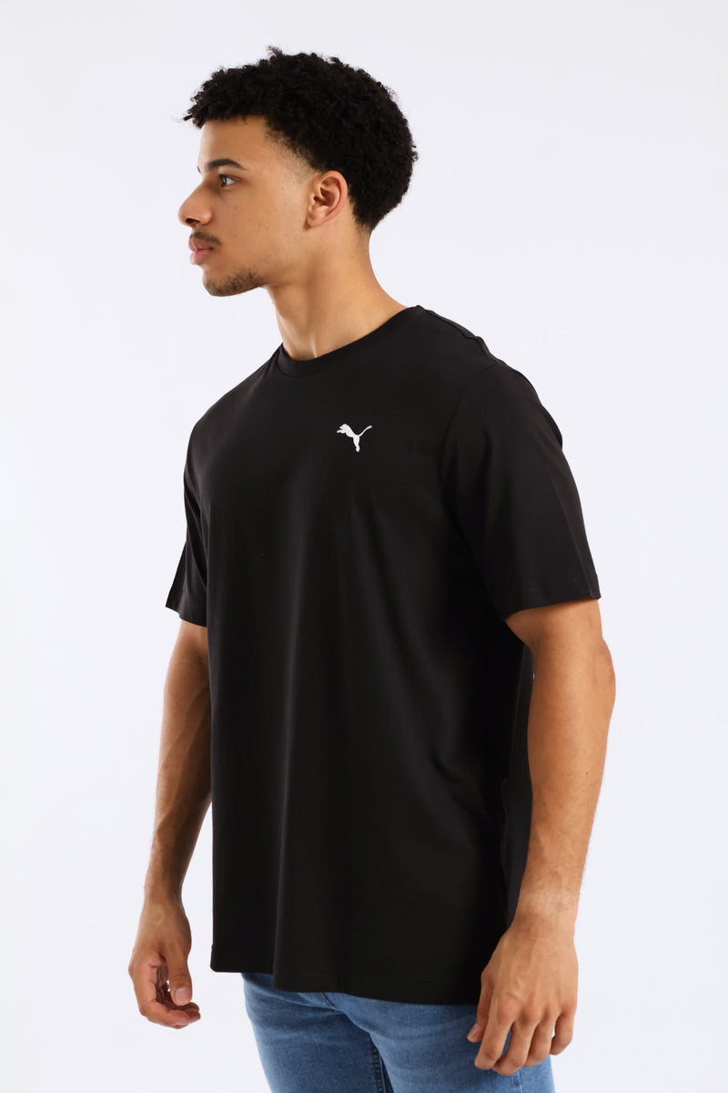 Essential Small Logo Tee - Black