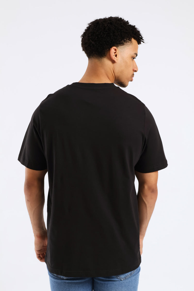 Essential Small Logo Tee - Black