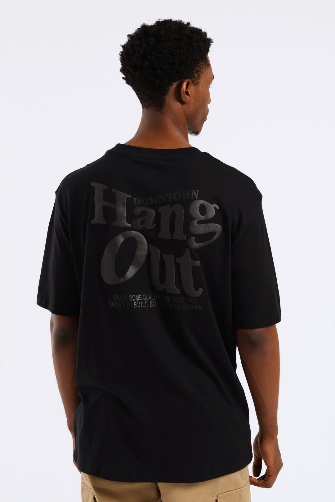 HD Print Tee - Black