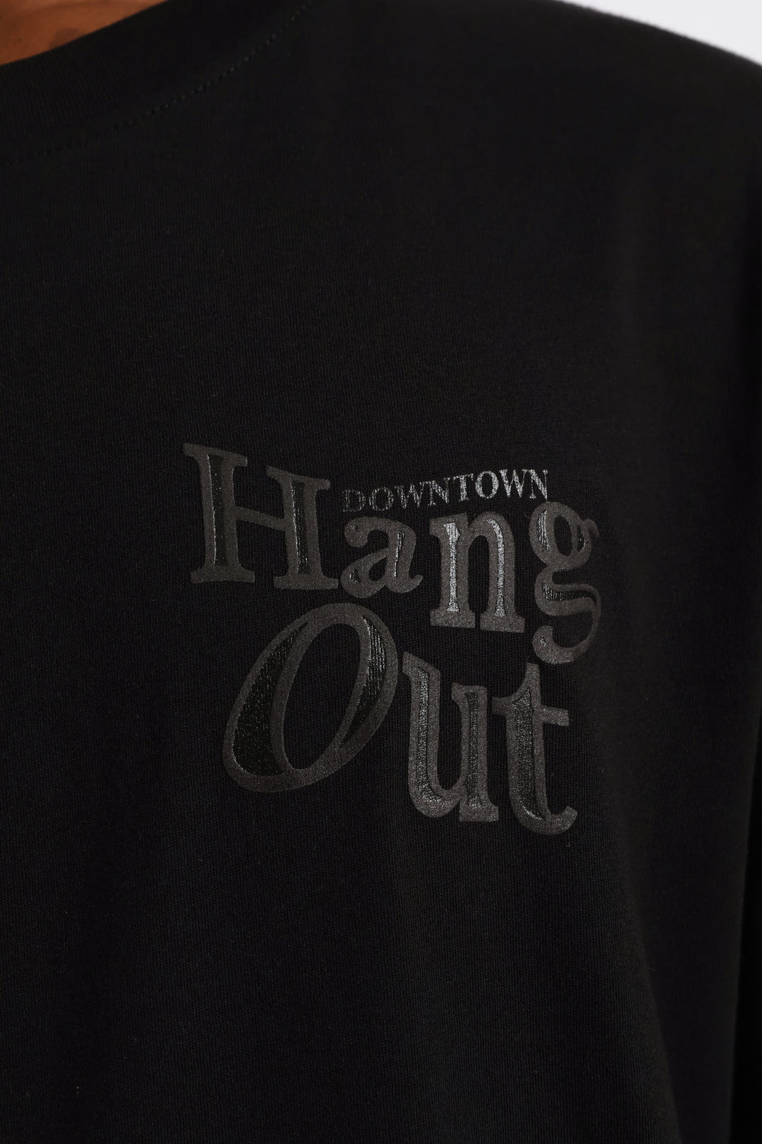 HD Print Tee - Black