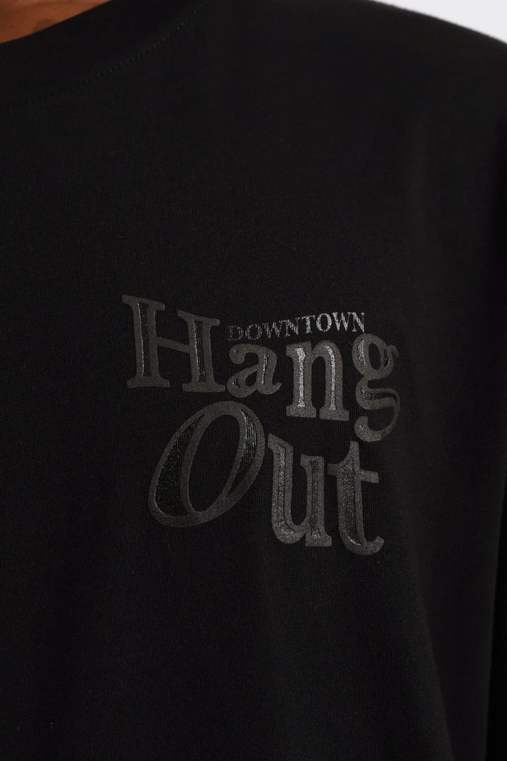 HD Print Tee - Black