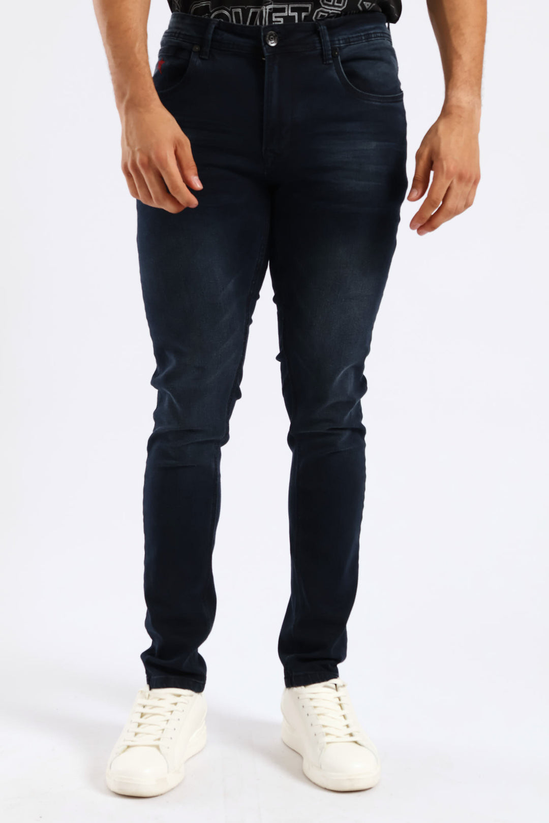 Trooper Skinny Denim - Blue/Black