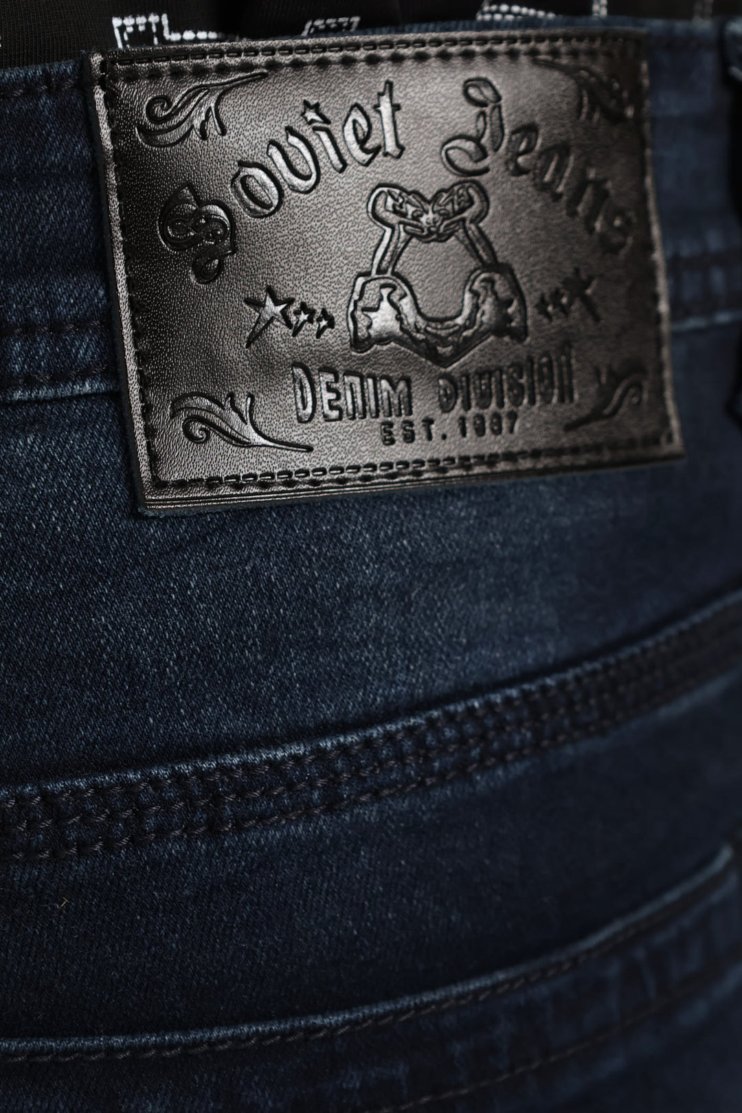 Trooper Skinny Denim - Blue/Black