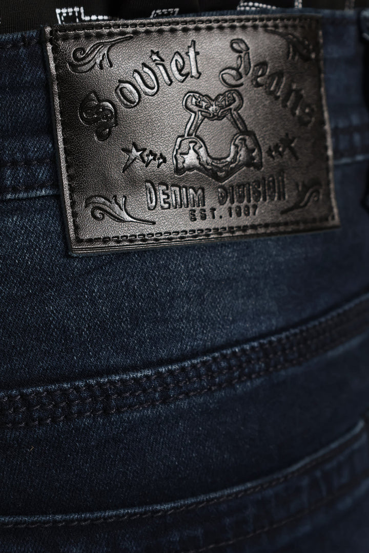 Trooper Skinny Denim - Blue/Black