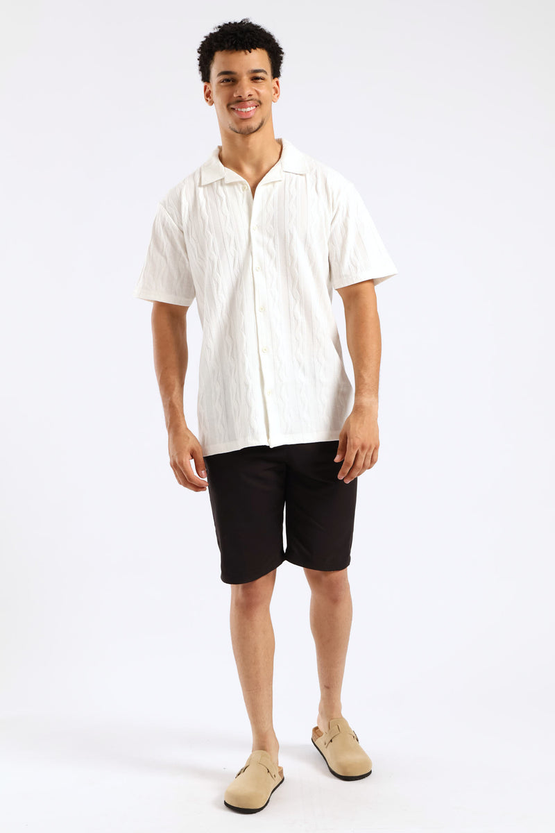 Surface Interest Shirt - Off White