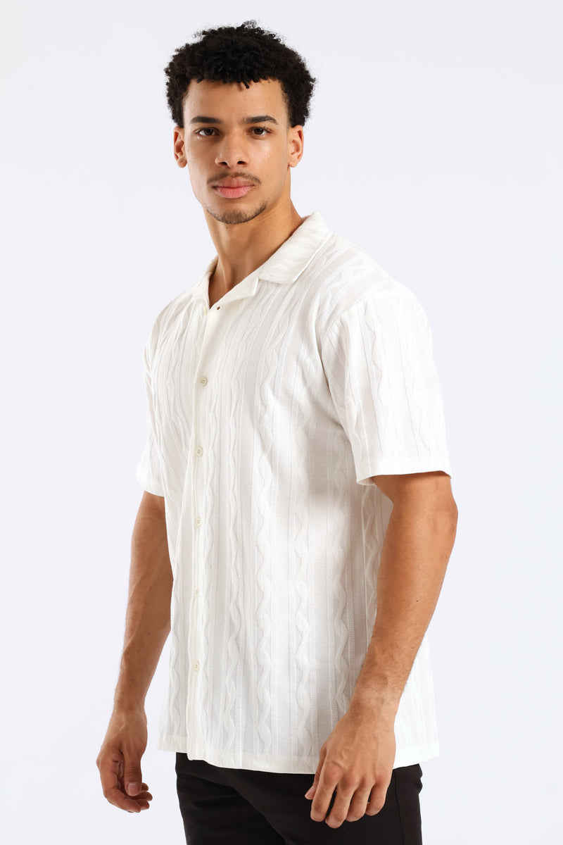 Surface Interest Shirt - Off White