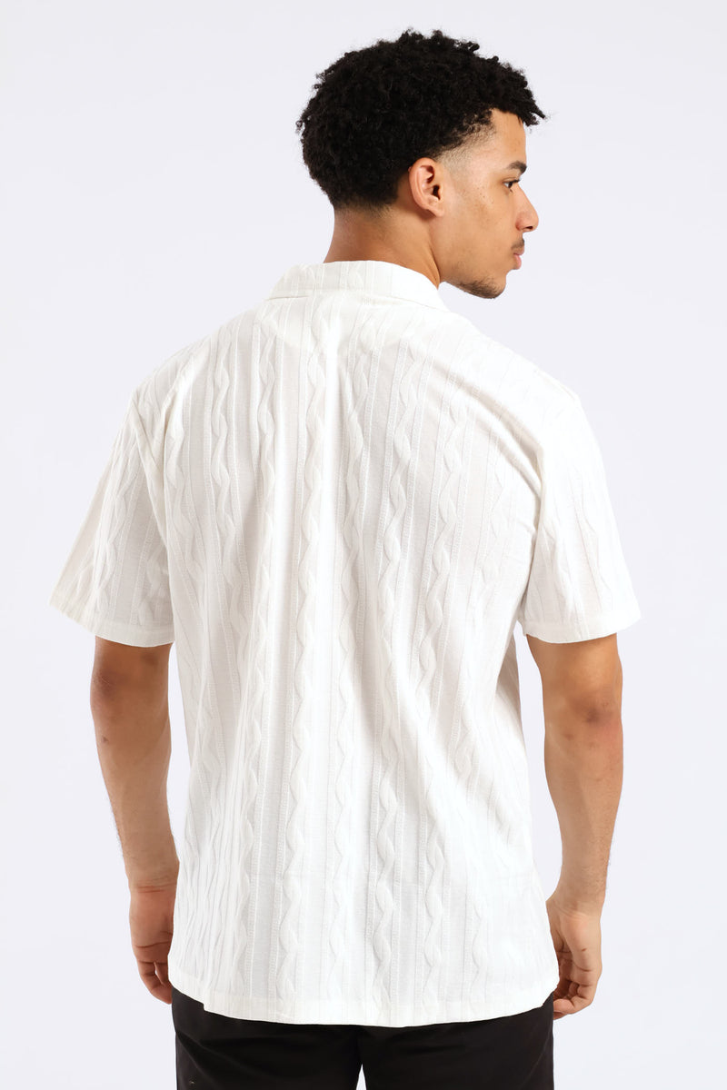 Surface Interest Shirt - Off White