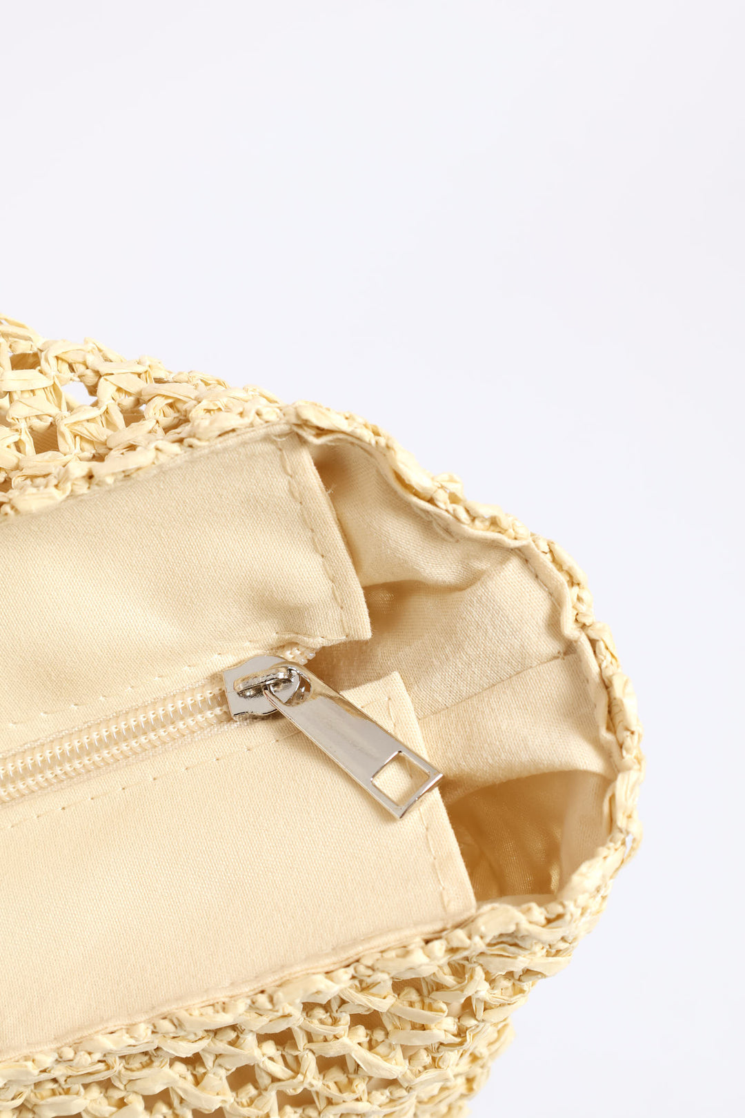 Straw Shopper - Beige