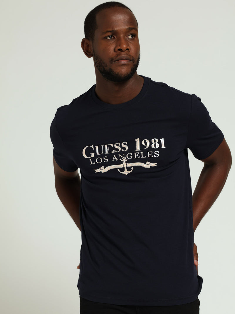 1981 Triangle Tee - Navy