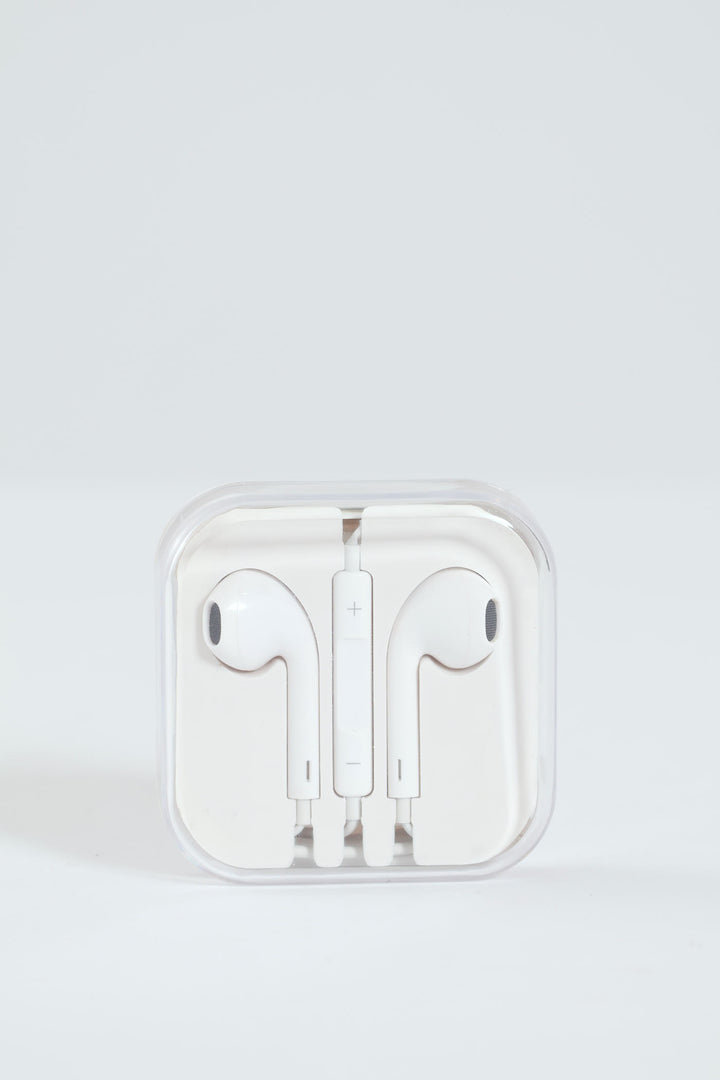 White Earphones