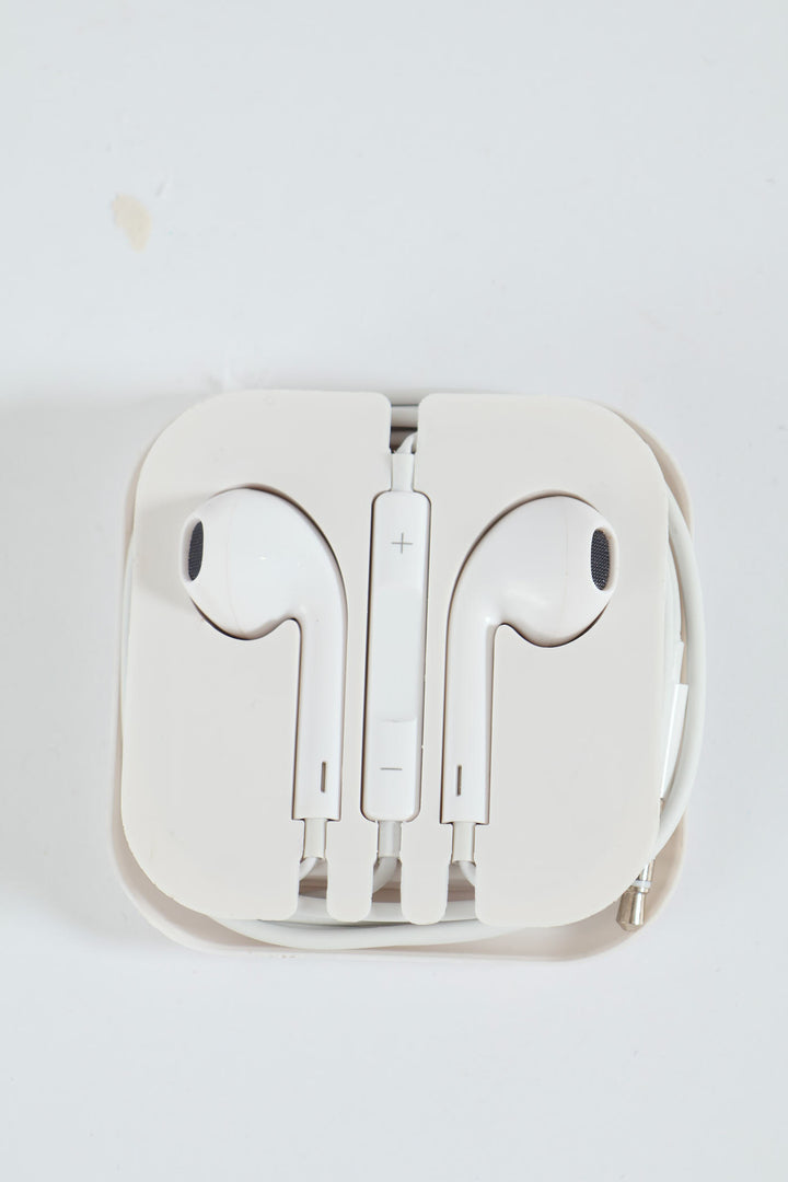 White Earphones