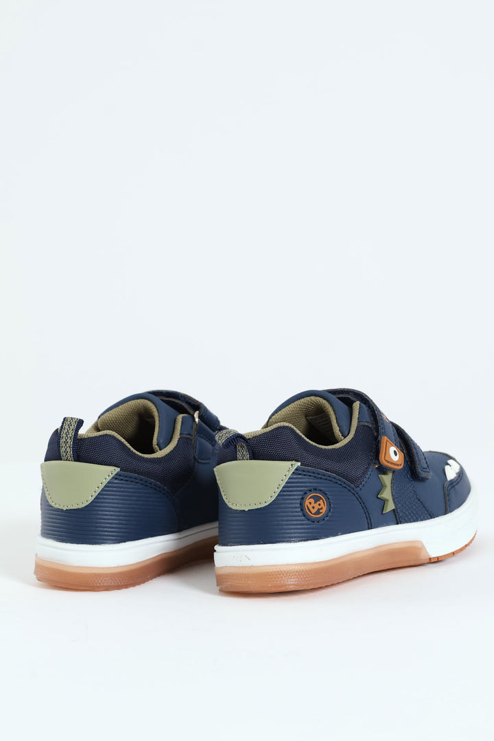 Pre-Boys Sneaker - Navy