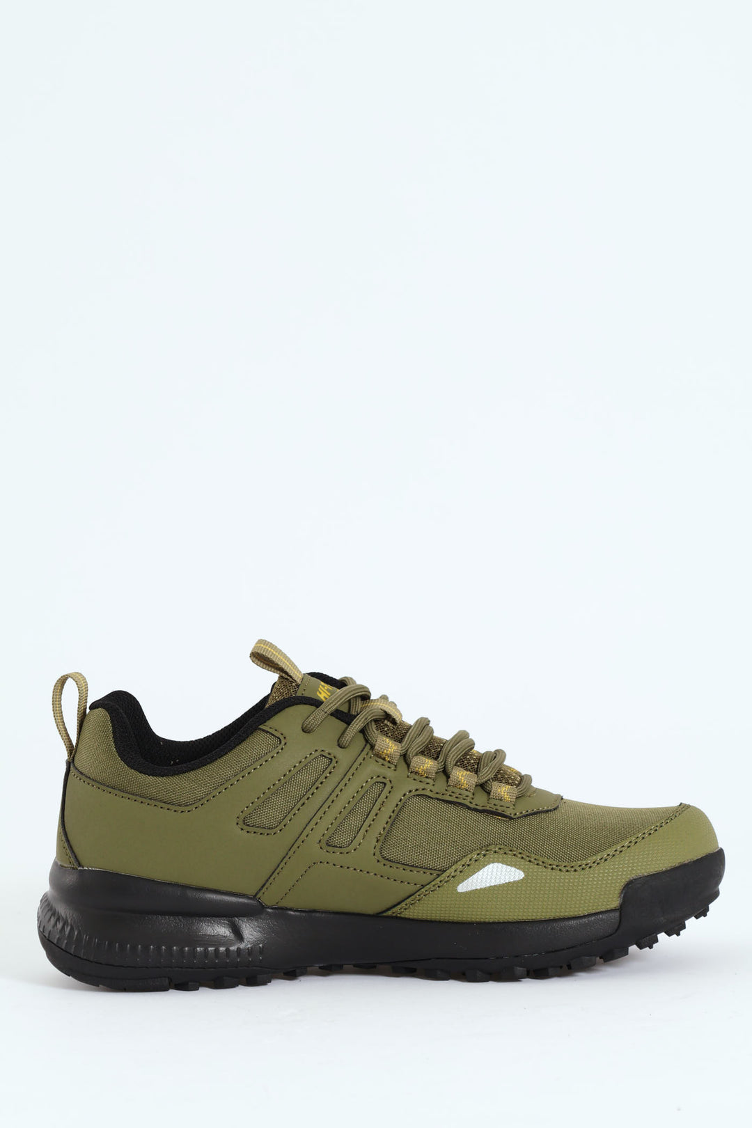 Barchan Closed Toe Lace Up Shoe - Olive
