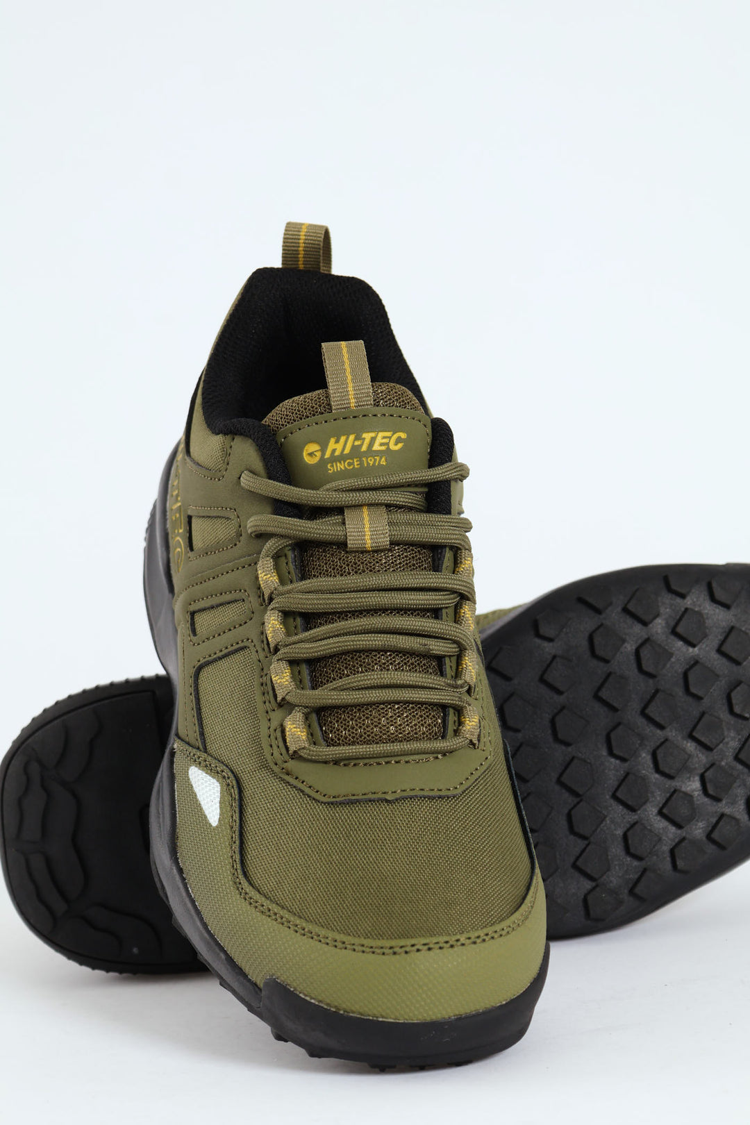 Barchan Closed Toe Lace Up Shoe - Olive