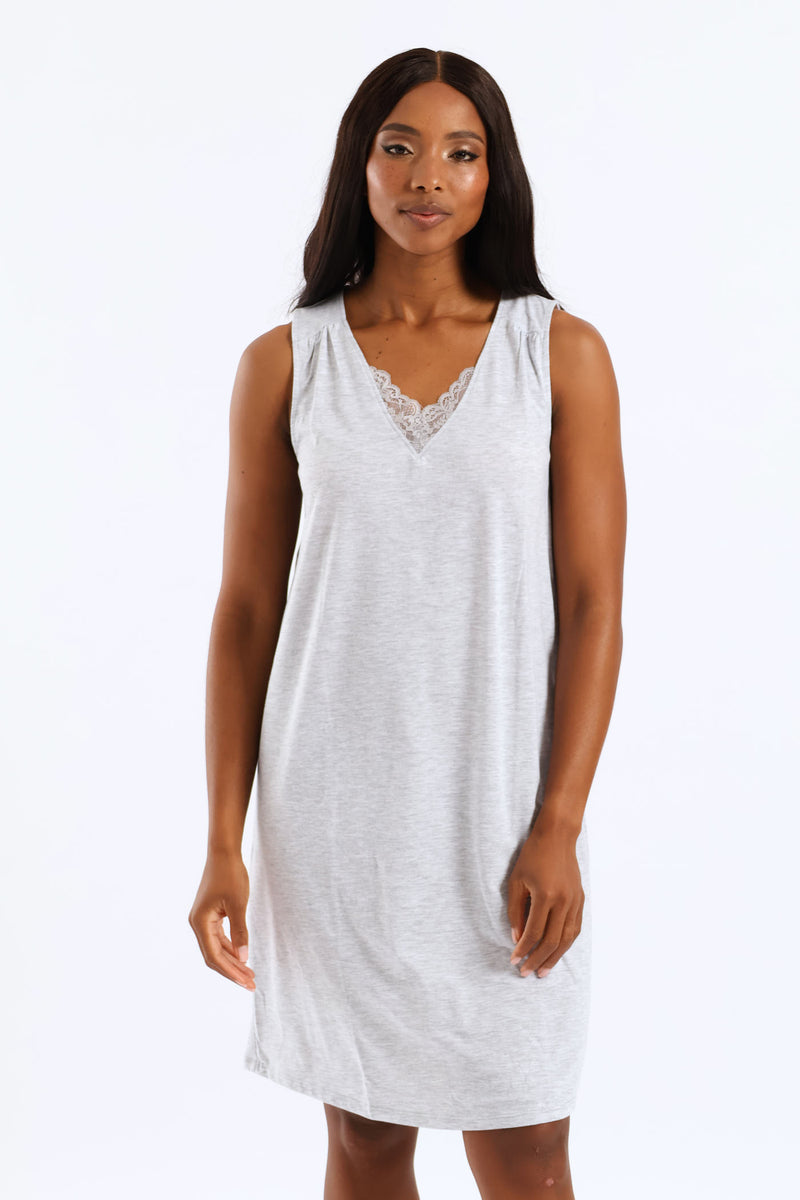 2 Pack Peony Sleepshirt - White/Pink