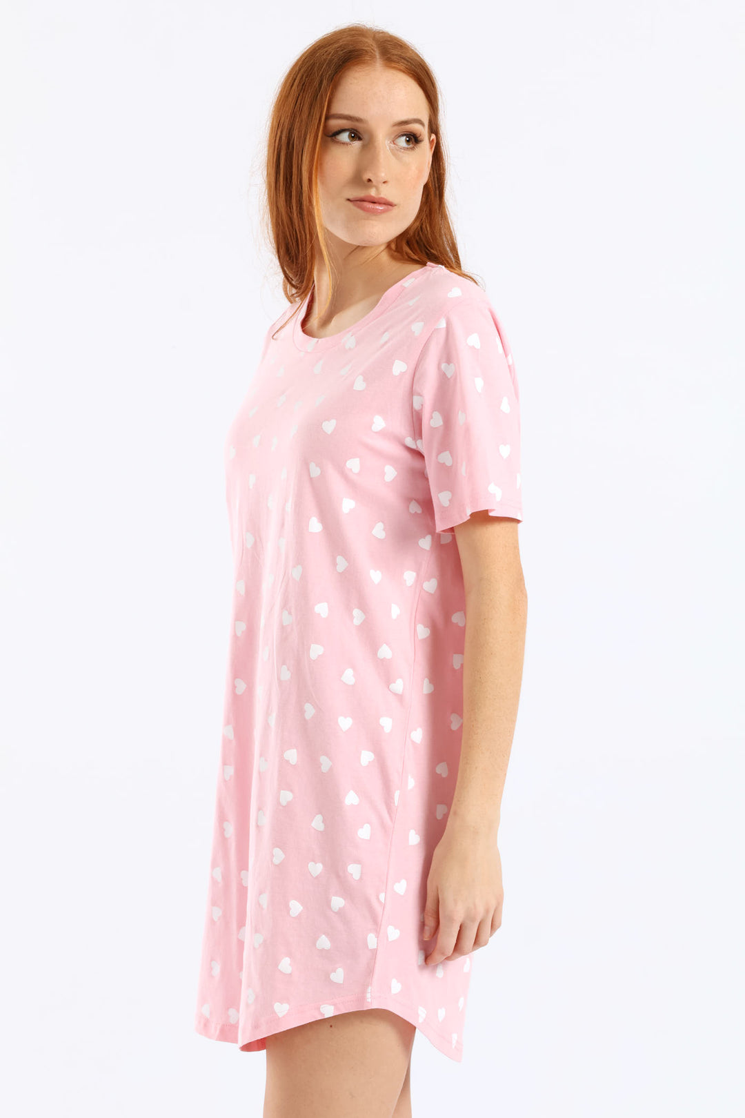 Hearts Sleepshirt - Pink